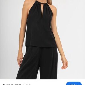 CAROL BASSI Regata Nora Black Plunge V ladies top Sz 38
Brazil Sexy
